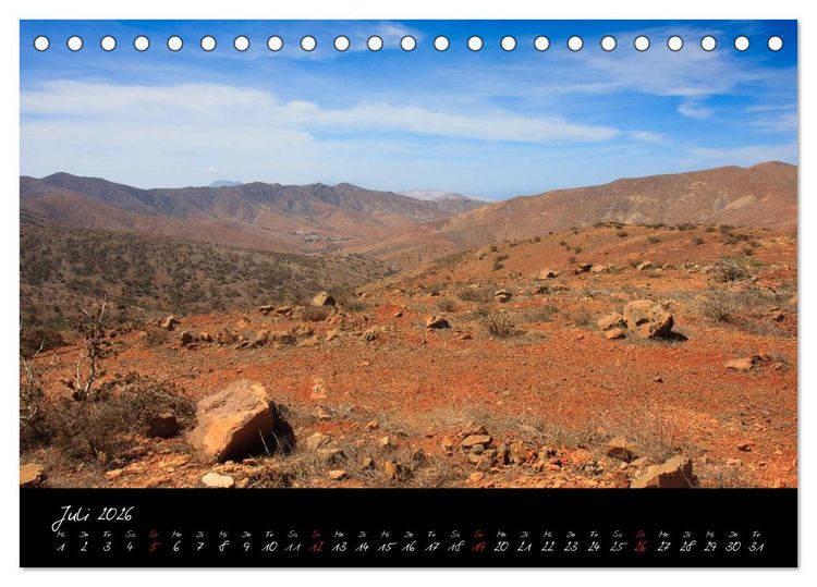 Produktbild: Fuerteventura (Tischkalender 2026 DIN A5 quer), CALVENDO Monatskalender
