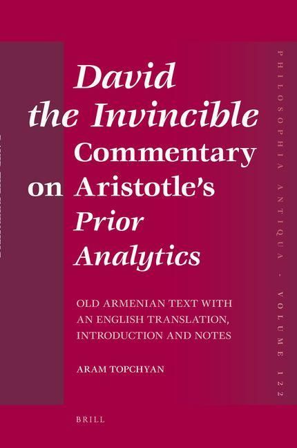 Produktbild: David the Invincible, Commentary on Aristotle's Prior Analytics