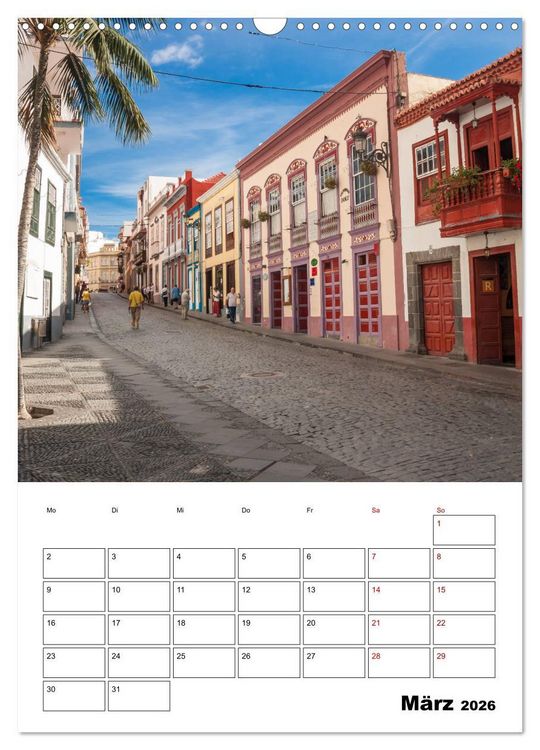 Produktbild: Wanderparadies La Palma (Wandkalender 2026 DIN A3 hoch), CALVENDO Monatskalender