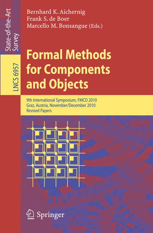 Produktbild: Formal Methods for Components and Objects