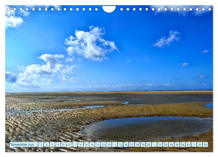 Produktbild: Beach Light Inspiration (Wandkalender 2026 DIN A4 quer), CALVENDO Monatskalender