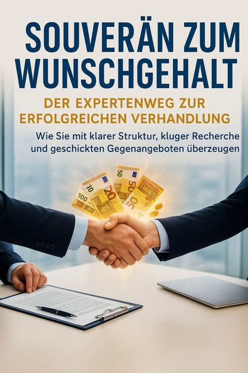 Produktbild: Souver&auml;n zum Wunschgehalt: Der Expertenweg zur erfolgreichen Verhandlung