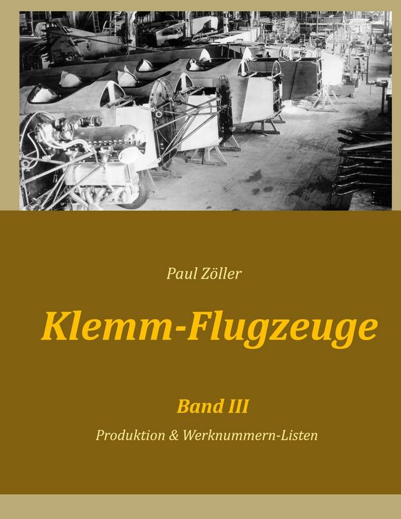 Produktbild: Klemm-Flugzeuge III
