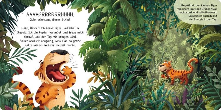 Produktbild: Der achtsame Tiger 1: Der achtsame Tiger (Pappbilderbuchausgabe)