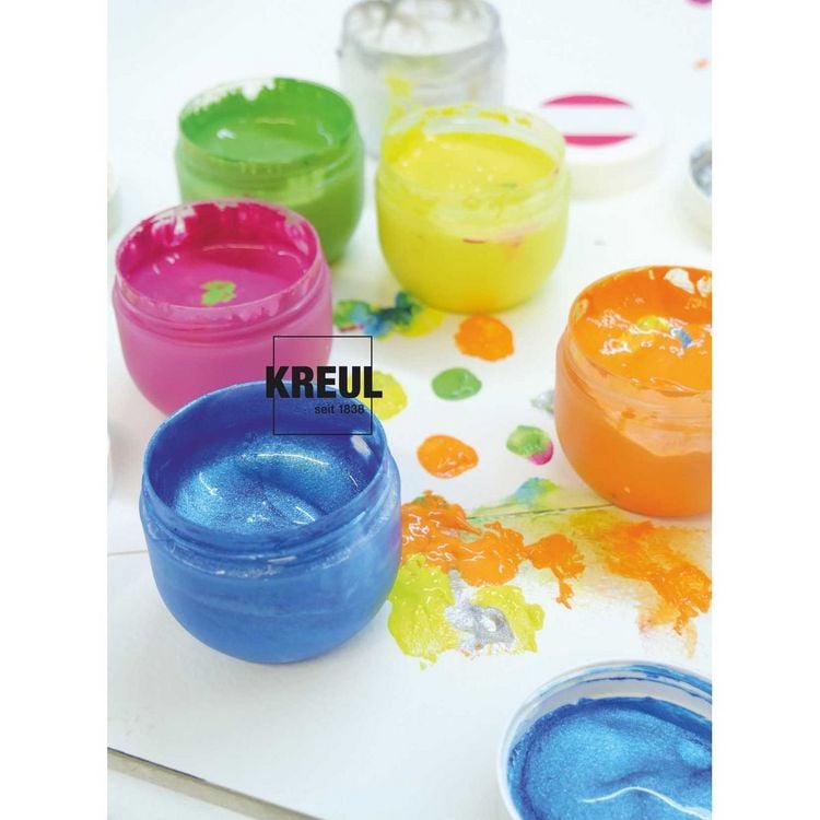 Produktbild: KREUL MUCKI Fingerfarbe f&uuml;r Gl&uuml;ckskinder 6er Set 50 ml