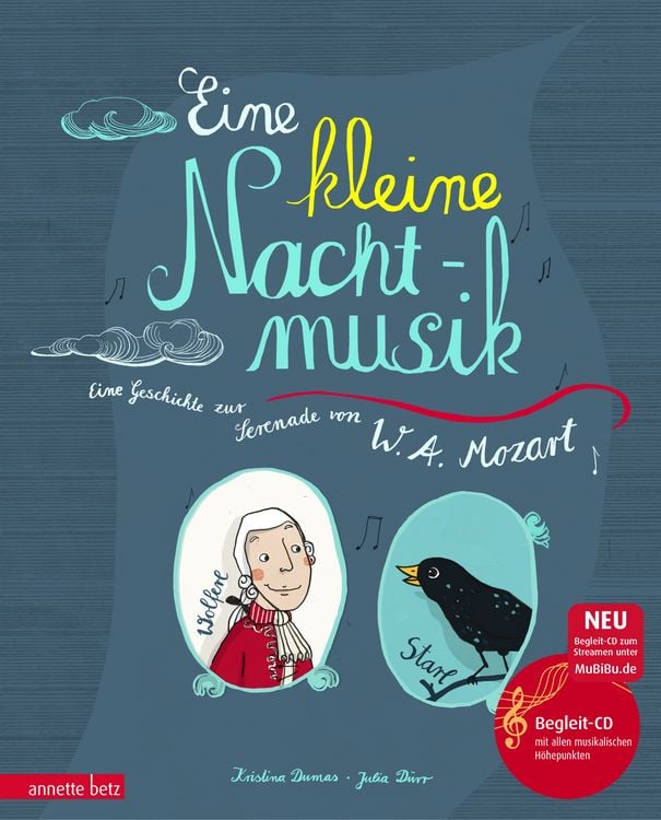 Produktbild: Eine kleine Nachtmusik (Das musikalische Bilderbuch mit CD und zum Streamen)