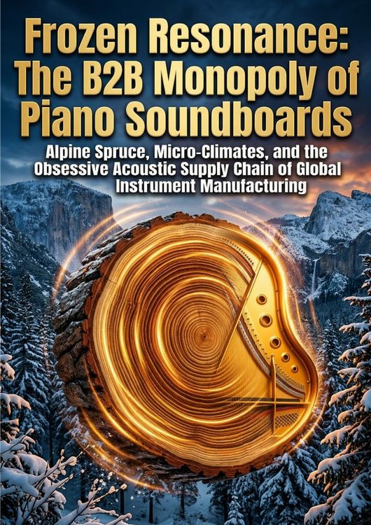 Produktbild: Frozen Resonance: The B2B Monopoly of Piano Soundboards