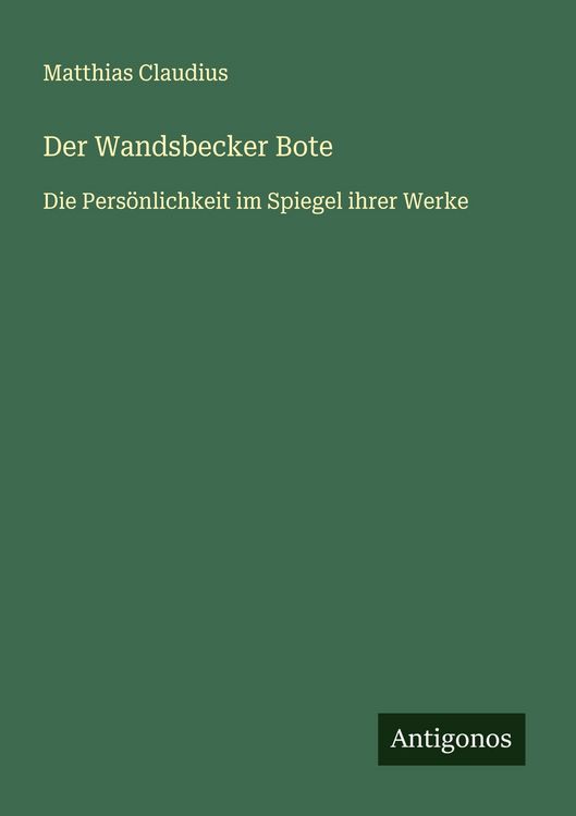 Produktbild: Der Wandsbecker Bote