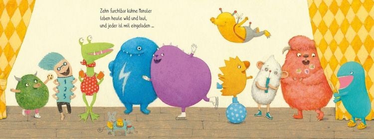 Produktbild: 10 kleine bange Monster