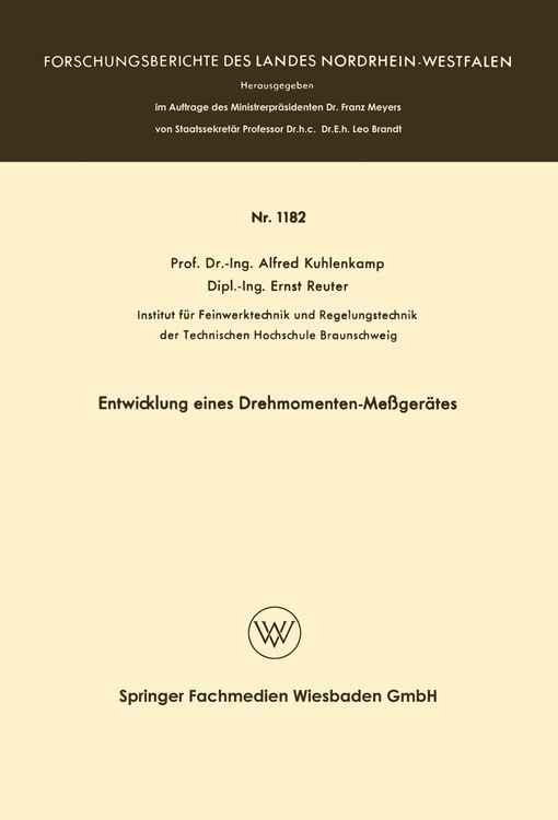 Entwicklung eines Drehmomenten-Meßgerätes
