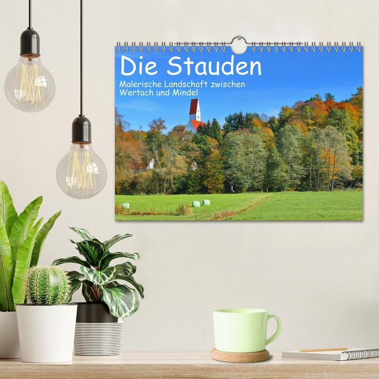 Produktbild: Die Stauden - Malerische Landschaft zwischen Wertach und Mindel (Wandkalender 2026 DIN A4 quer), CALVENDO Monatskalender