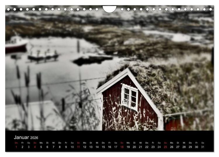 Produktbild: Atemberaubendes Norwegen (Wandkalender 2026 DIN A4 quer), CALVENDO Monatskalender