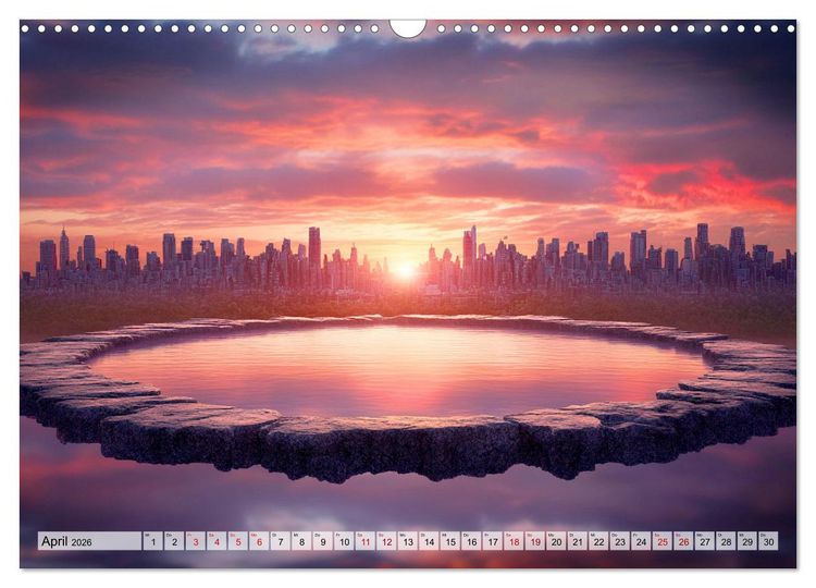 Produktbild: An den Grenzen der Realit&auml;t (Wandkalender 2026 DIN A3 quer), CALVENDO Monatskalender