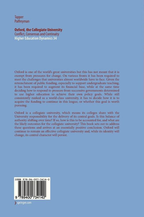 Produktbild: Oxford, the Collegiate University