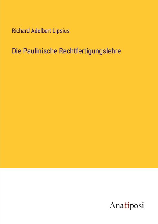 Produktbild: Die Paulinische Rechtfertigungslehre