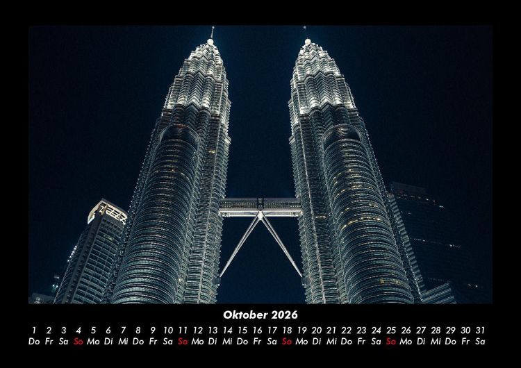 Produktbild: Architektur - Hochh&auml;user 2026 Fotokalender DIN A3