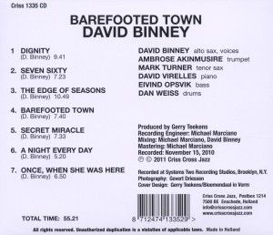 Produktbild: Binney, D: Barefooted Town