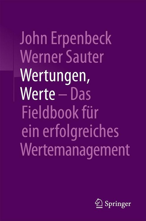 Produktbild: Wertungen, Werte - Das Fieldbook f&uuml;r ein erfolgreiches Wertemanagement