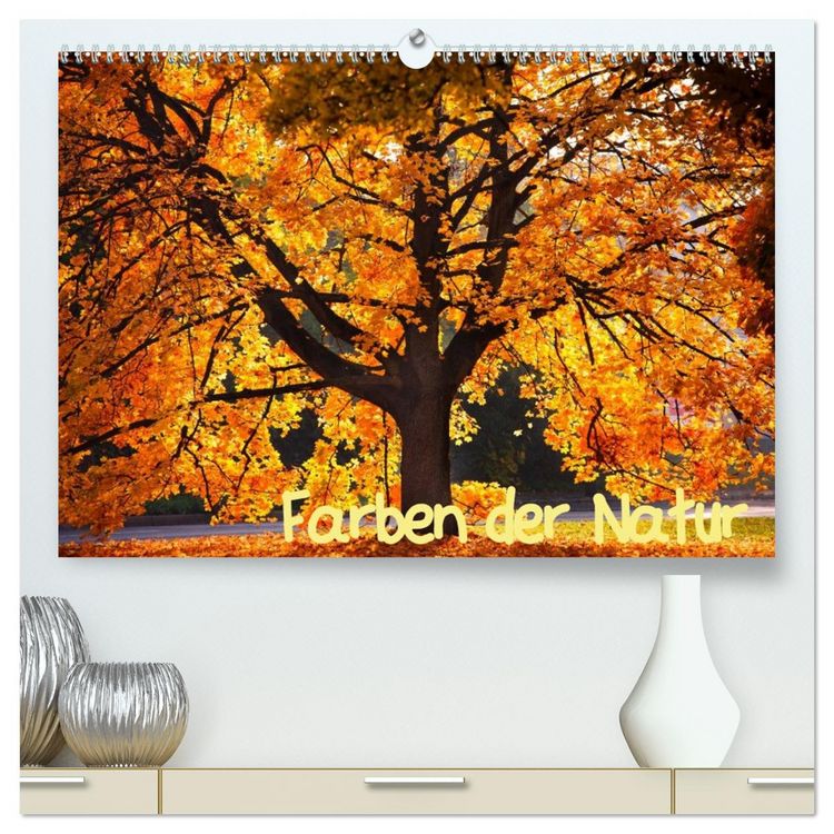 Produktbild: Farben der Natur (hochwertiger Premium Wandkalender 2026 DIN A2 quer), Kunstdruck in Hochglanz