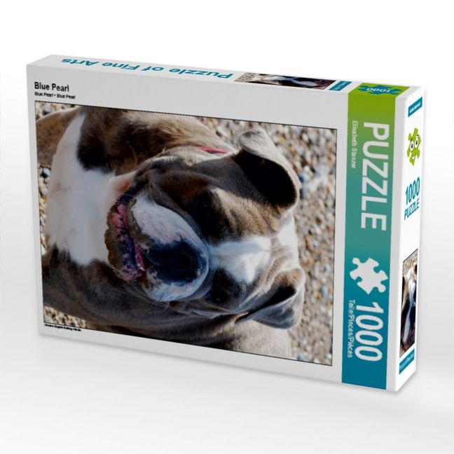 Produktbild: CALVENDO Puzzle Blue Pearl | 1000 Teile Lege-Gr&ouml;&szlig;e 64x48cm Foto-Puzzle f&uuml;r gl&uuml;ckliche Stunden