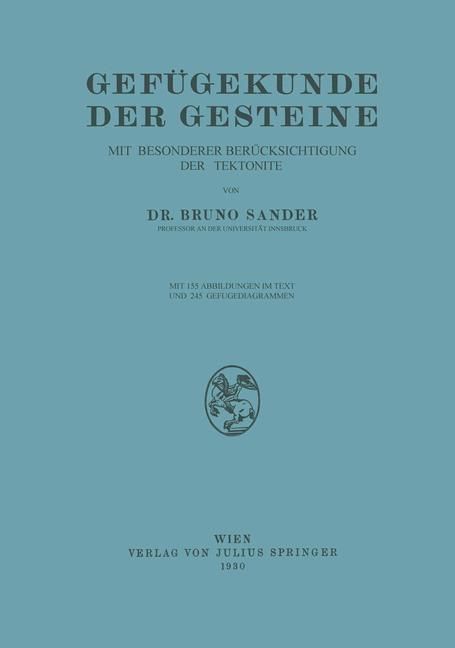 Produktbild: Gef&uuml;gekunde der Gesteine