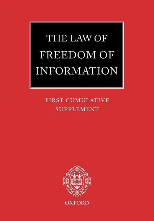Produktbild: The Law of Freedom of Information
