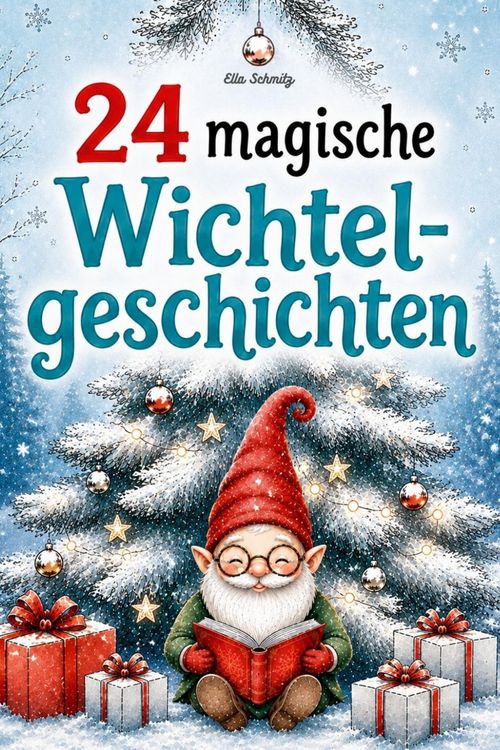 Produktbild: 24 magische Wichtelgeschichten f&uuml;r Kinder: Adventskalenderbuch zum (Vor-) Lesen, jeden Tag eine Wichtelgeschichte