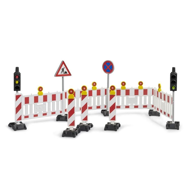 Produktbild: bruder 62009 Zubeh&ouml;r: Verkehrssicherungsset mit Ampeln