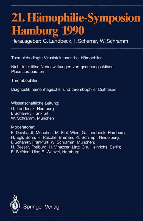 Produktbild: 21. H&auml;mophilie-Symposion