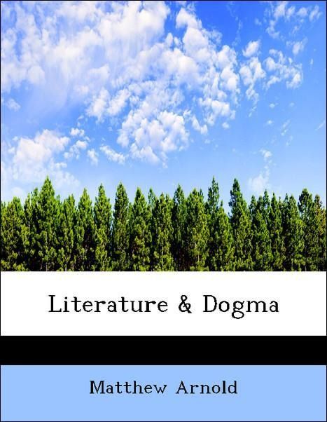 Produktbild: Arnold, M: Literature & Dogma