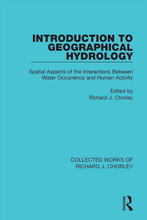 Produktbild: Introduction to Geographical Hydrology