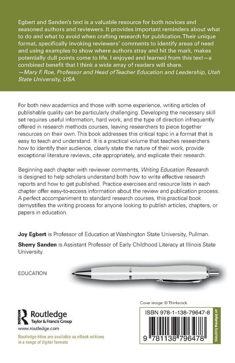Produktbild: Writing Education Research