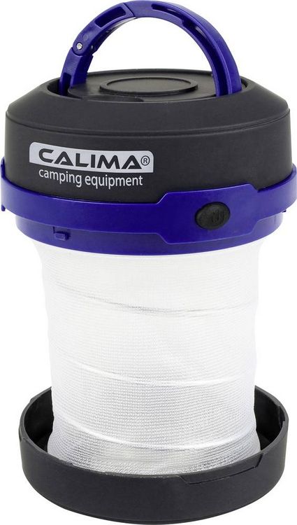 Produktbild: Calima 46001 Camping-Laterne batteriebetrieben 135g Schwarz-Blau
