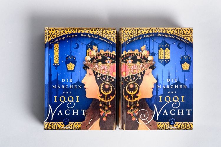 Produktbild: Die M&auml;rchen aus 1001 Nacht - Vollst&auml;ndige Ausgabe (2 B&auml;nde)