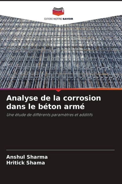 Produktbild: Analyse de la corrosion dans le b&eacute;ton arm&eacute;