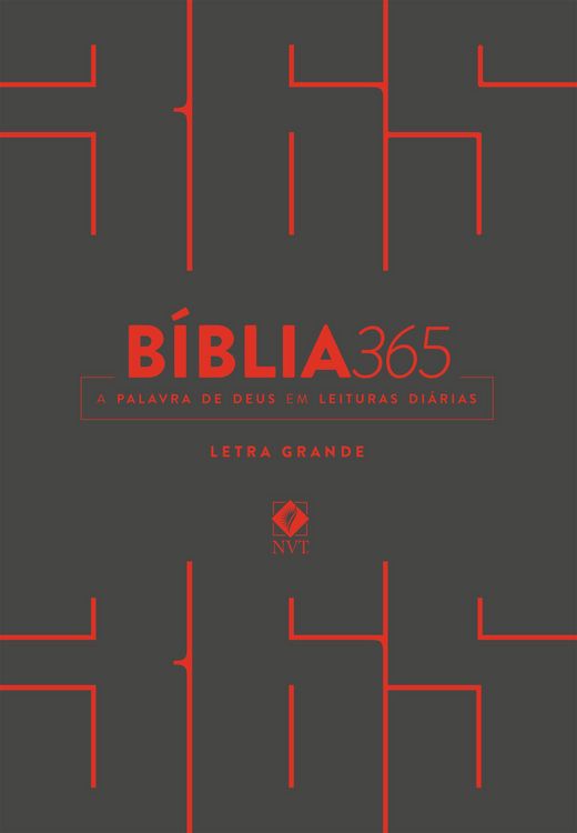 Produktbild: B&iacute;blia 365 NVT - Capa Cinza