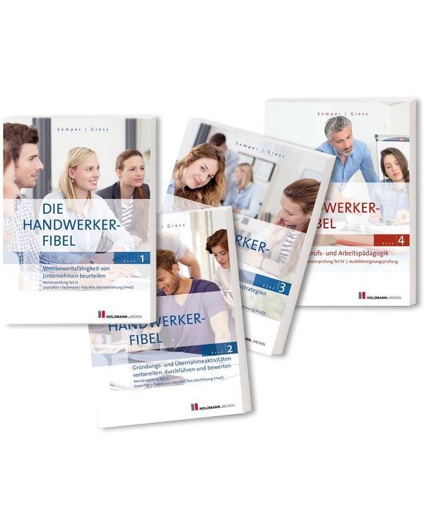 Produktbild: Die Handwerker-Fibel, B&auml;nde 1 bis 4