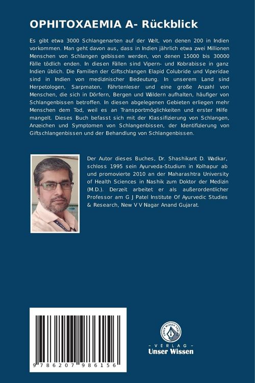 Produktbild: Ophitoxaemia a- R&uuml;ckblick