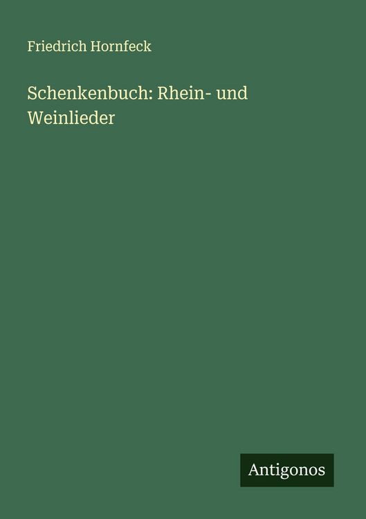 Produktbild: Schenkenbuch: Rhein- und Weinlieder