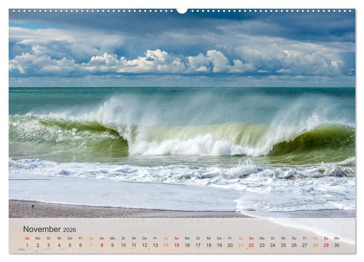 Produktbild: Andalusische Atlantikk&uuml;ste (hochwertiger Premium Wandkalender 2026 DIN A2 quer), Kunstdruck in Hochglanz
