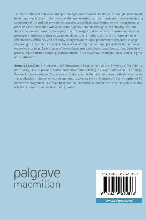 Produktbild: Agile Procurement