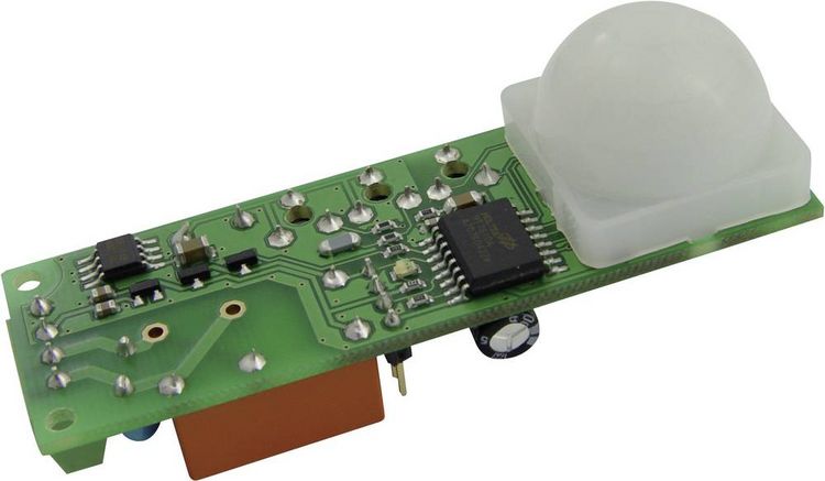 Produktbild: B + B Thermo-Technik PIR-Bewegungssensor-Modul PIR-ASIC-FRES 12 V/DC 11 - 15 V/DC (L x B x H) 78 x 26 x 32 mm 1 St.