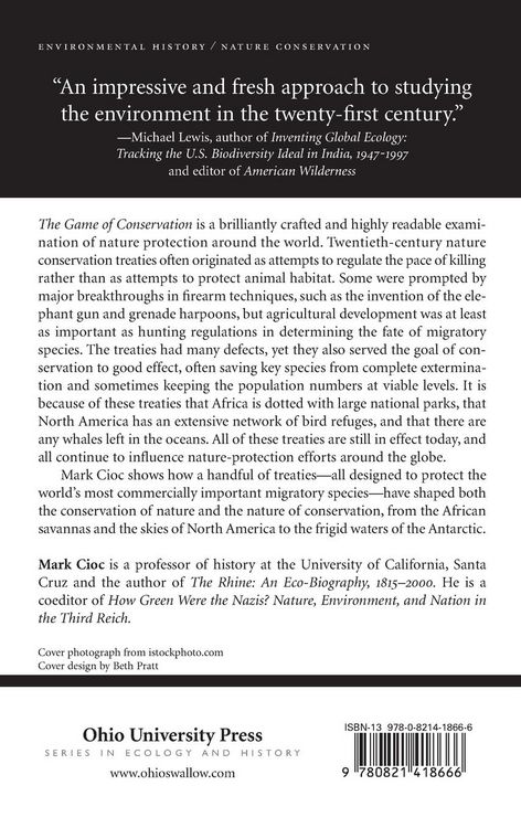 Produktbild: The Game of Conservation