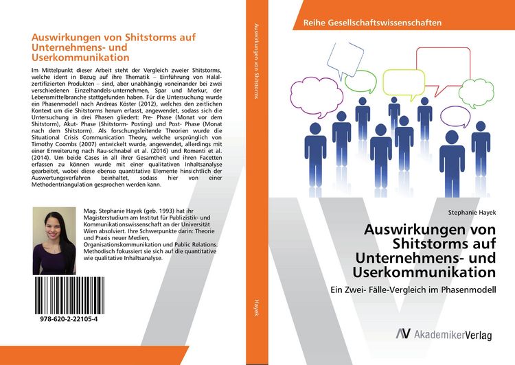 Produktbild: Auswirkungen von Shitstorms auf Unternehmens- und Userkommunikation