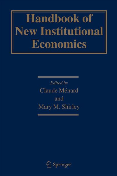 Produktbild: Handbook of New Institutional Economics
