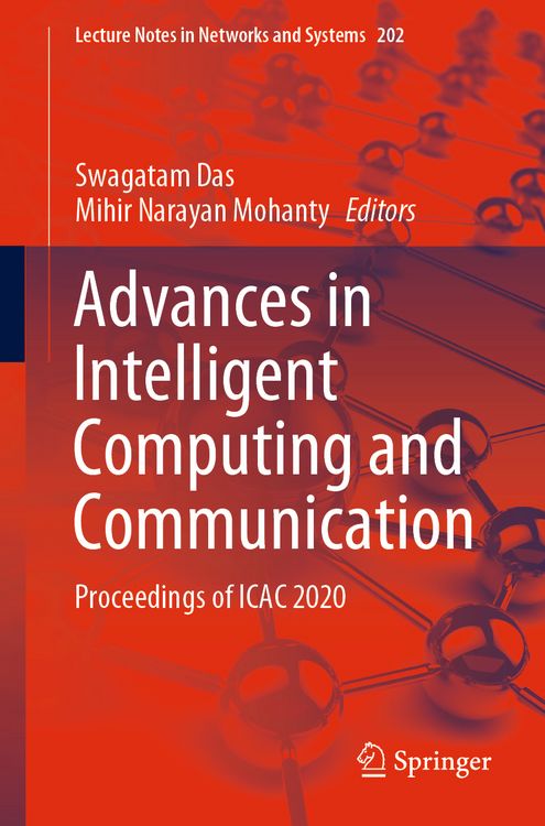 Produktbild: Advances in Intelligent Computing and Communication