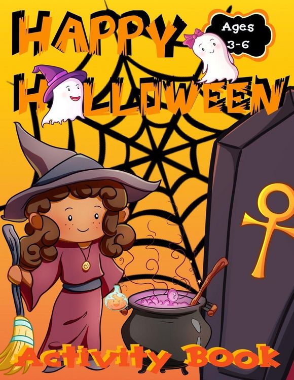 Produktbild: Happy Halloween Activity Book for Kids
