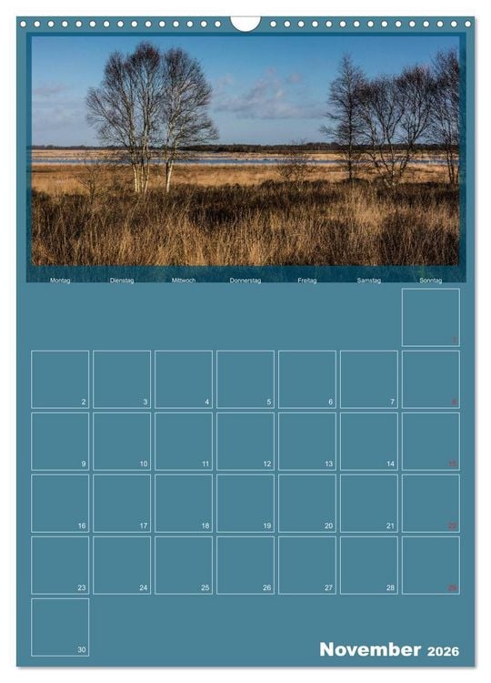 Produktbild: Worpswede - K&uuml;nstlerdorf unter weitem Himmel (Wandkalender 2026 DIN A3 hoch), CALVENDO Monatskalender