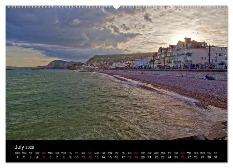 Produktbild: A Journey through the United Kingdom (High Quality Premium Wall Calendar 2026 DIN A2 landscape),CALVENDO 12 Month Wall Calendar