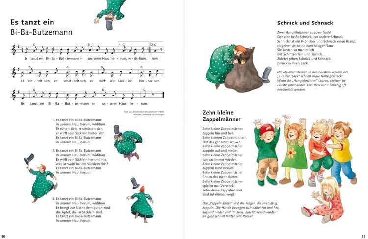 Produktbild: Lieder, Reime, Fingerspiele
